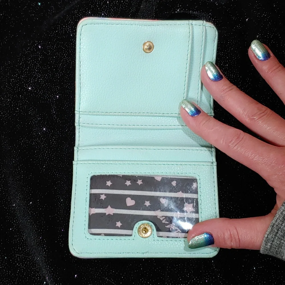 Betsey Johnson Luv Betsey Pastel Small Wallet - Picture 5 of 10